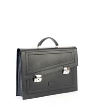 Férfi aktatáska, Spy Bag 'John Ross', fekete