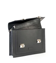 Férfi aktatáska, Spy Bag 'John Ross', fekete