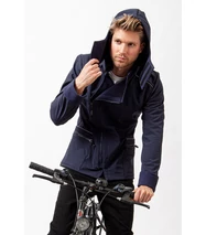 FARKAS Bike, férfi bicikliskabát, sötétkék