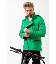 FARKAS Bike, férfi bicikliskabát, zöld