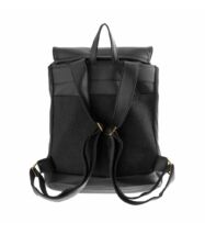 Fekete színű dizájner hátizsák