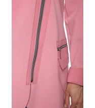 FABIANA softshell kabát, pasztellrózsaszín