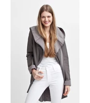 FABIANA softshell kabát, szürke