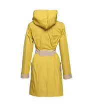 FIFI könnyű nyári kabát hátizsákkal, sárga-drapp