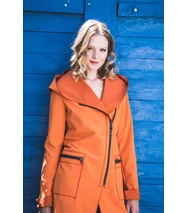 FIODA softshell kabát, narancs