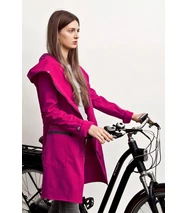 FIODA BIKE softshell biciklis kabát, ciklámen