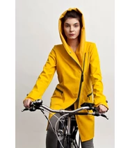 FIODA BIKE softshell biciklis kabát, citromsárga