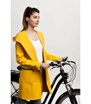 FIODA BIKE softshell biciklis kabát, citromsárga