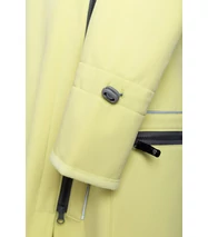 FIODA BIKE softshell biciklis kabát, halványsárga