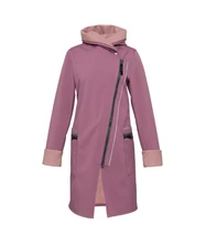 FIODA BIKE softshell biciklis kabát, mályvarózsaszín
