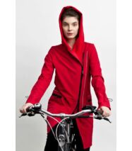 FIODA BIKE softshell biciklis kabát, meggypiros