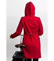 FIODA BIKE softshell biciklis kabát, meggypiros