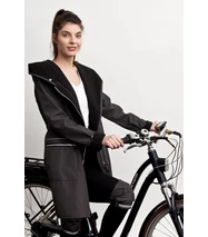 FIODA BIKE softshell biciklis kabát, szürke cirmos
