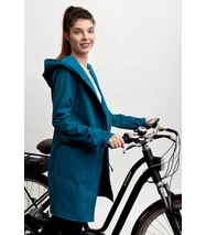 FIODA BIKE softshell biciklis kabát, türkiz