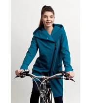 FIODA BIKE softshell biciklis kabát, türkiz