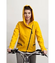 FIODELLA BIKE softshell biciklis kabát, citromsárga