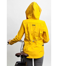 FIODELLA BIKE softshell biciklis kabát, citromsárga