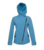 FIODELLA BIKE softshell biciklis kabát, halványkék