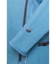 FIODELLA BIKE softshell biciklis kabát, halványkék