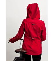 FIODELLA BIKE softshell biciklis kabát, meggypiros