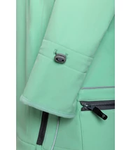 FIODELLA BIKE softshell biciklis kabát, mentazöld