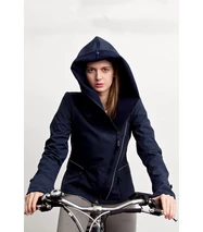FIODELLA BIKE softshell biciklis kabát, sötétkék