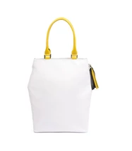 Kite city bag, fekete-fehér-sárga