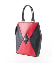 Kite city bag, fekete-piros