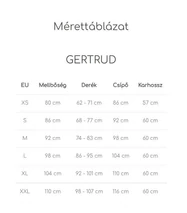 GERTRUD TÉLIKABÁT, LEVENDULAKÉK-VILÁGOSSZÜRKE
