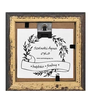 Bodobács - keretezett giclée művészi mininyomat