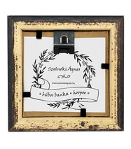Búbosbanka - keretezett giclée művészi mininyomat