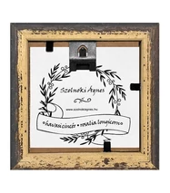 Havasi cincér - keretezett giclée művészi mininyomat
