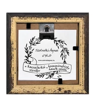 Kacsafarkú szender - keretezett giclée művészi mininyomat