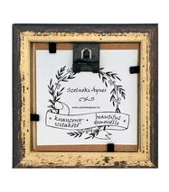 Kisasszony-szitakötő - keretezett giclée művészi mininyomat