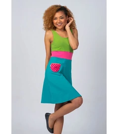 ruha_evetke_designer_nyari_ruha_ujjatlan_melon_turkiz_pink