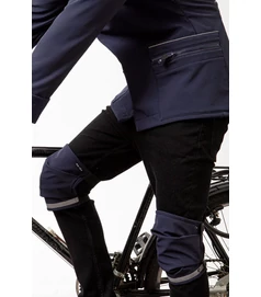 FIOLLA Bike, férfi térdmelegítő, sötétkék