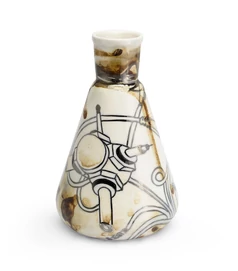 lakasdekor_andrasi_edina_designer_porcelan_dekor_vaza_barna_ezust