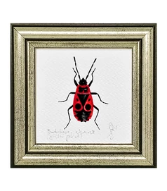 Bodobács - keretezett giclée művészi mininyomat