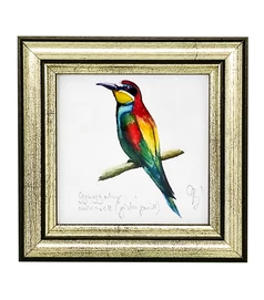 Gyurgyalag - keretezett giclée művészi mininyomat