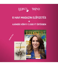 Ridikül Magazin, féléves előfizetés, MOST AJÁNDÉK REGÉNNYEL!