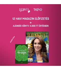 Ridikül Magazin, éves előfizetés, most ajándék regénnyel!