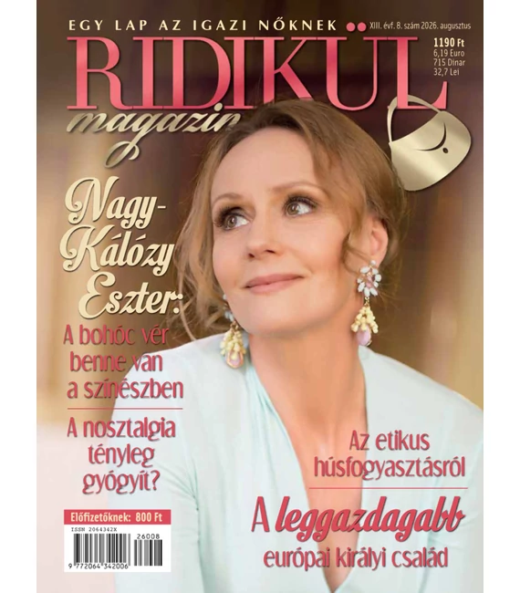 Ridikül Magazin, 2026. augusztus