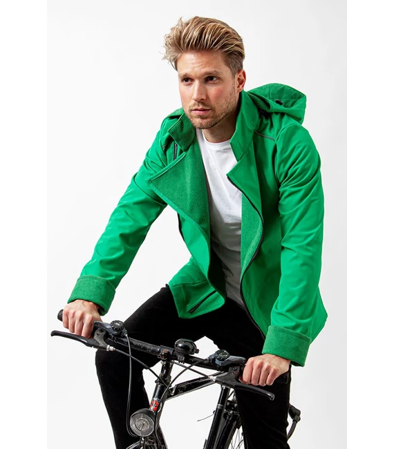 FARKAS Bike, férfi bicikliskabát, zöld