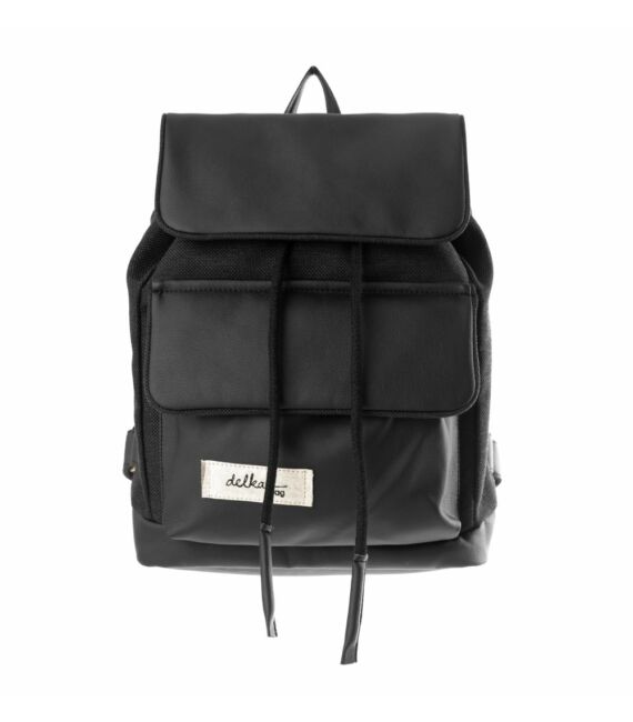 Fekete színű dizájner hátizsák