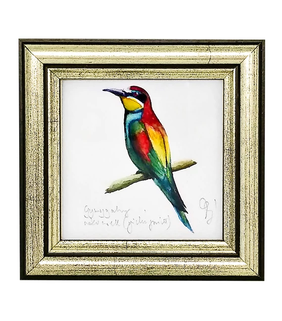Gyurgyalag - keretezett giclée művészi mininyomat