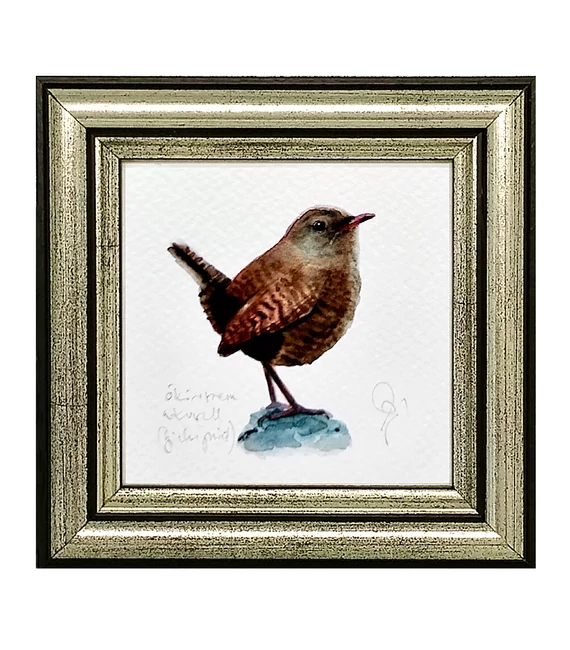 Ökörszem - keretezett giclée művészi mininyomat