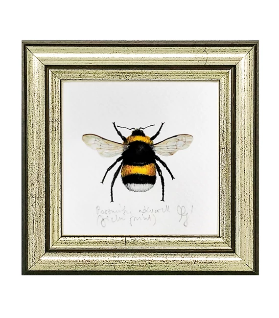 Poszméh - keretezett giclée művészi mininyomat