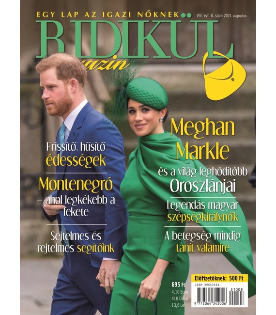 Ridikül Magazin, 2021. augusztus