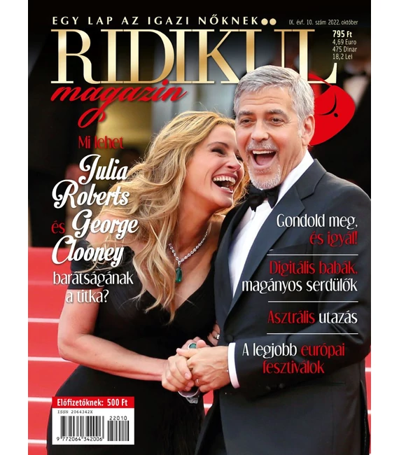 Ridikül Magazin, 2022. október