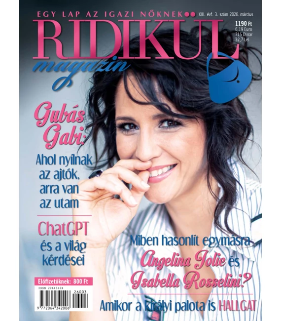 Ridikül Magazin, 2026. március